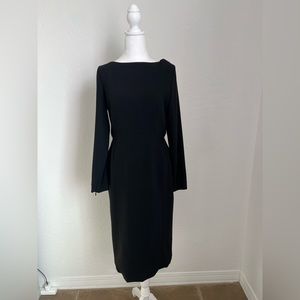 AUTHENTIC Gucci black open back dress.